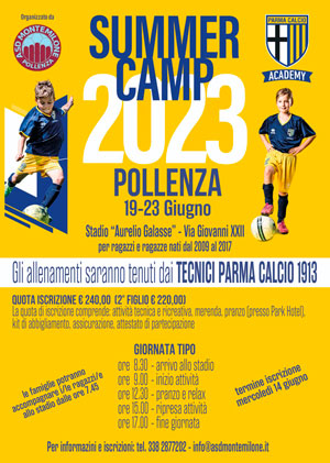summercamp pollenza 2023