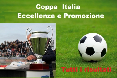 Coppa Italia di Eccellenza e Promozione. Risultati e qualificate