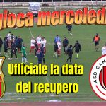 Promozione B: Ufficiale il recupero di Corridonia-Camerino.