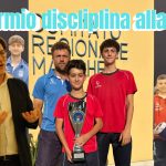 ASD Camerino Castelraimondo: premio disciplina Under 15. I saluti del presidente Bottacchiari